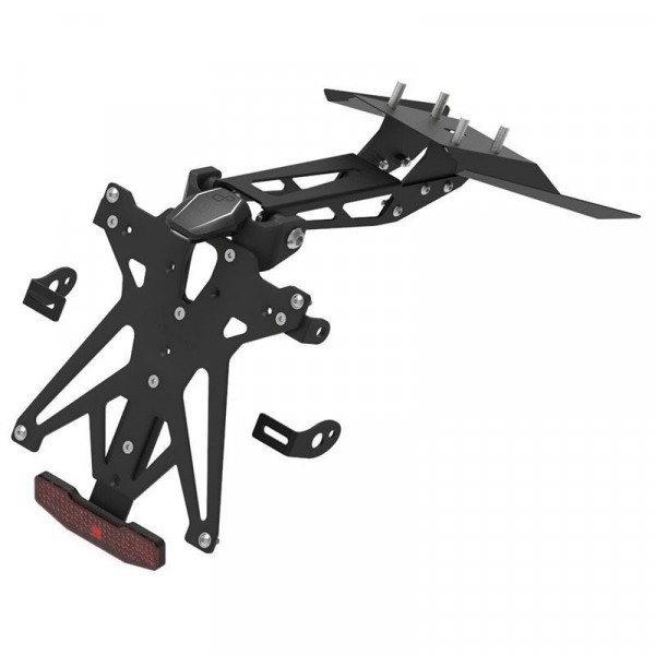 Support de plaque réglable Lightech KTM - KTM DUKE 125 / 390 17-19 (avec éclairage de plaque)