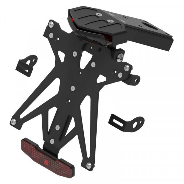 Support de plaque réglable Lightech - KTM Duke 790 18-19/Duke 890 20 (avec éclairage de plaque)