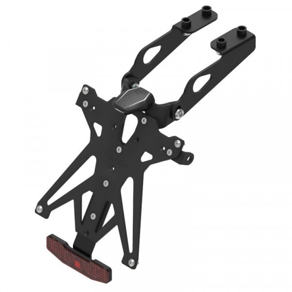 Support de plaque réglable Lightech Yamaha Yamaha XJ6 08-15 (avec éclairage de plaque)