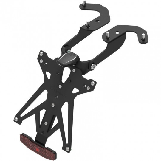 Support de plaque réglable Lightech Yamaha Yamaha T  MAX 500 08-11 (avec éclairage de plaque)