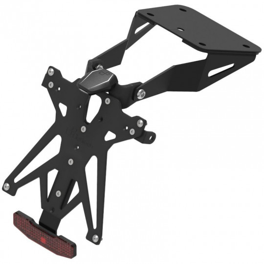 Support de plaque réglable Lightech Yamaha Yamaha R3 15-20 (avec éclairage de plaque)