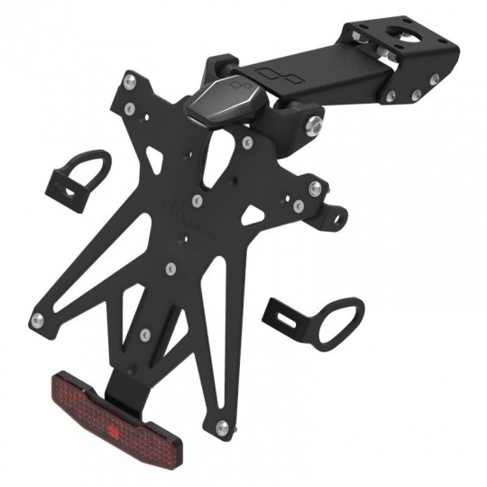 Support de plaque réglable Lightech  Yamaha Yamaha R6 17-21 (avec éclairage de plaque)
