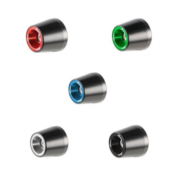 Embouts de guidon anodisés pour guidon d'origine Lightech avec réduction des vibrations KTM211NER