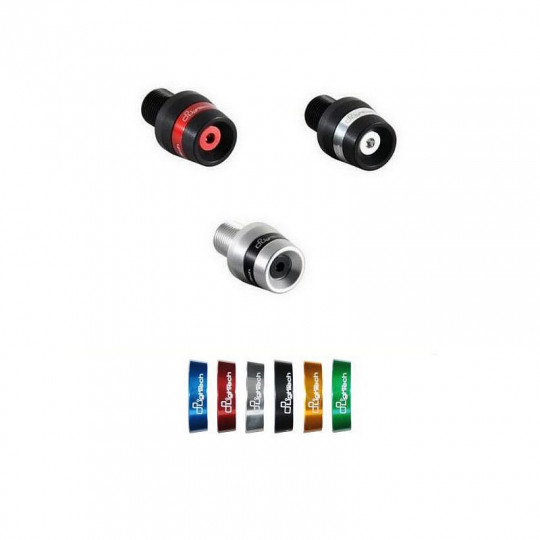 Embouts de guidon Black & White et Devil Series pour guidon d'origine Lightech KTM325NER