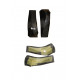 Protections de cadre carbone avec ouverture support d'amortisseur Access Composites Kawasaki ZX6R 2003-2004 
