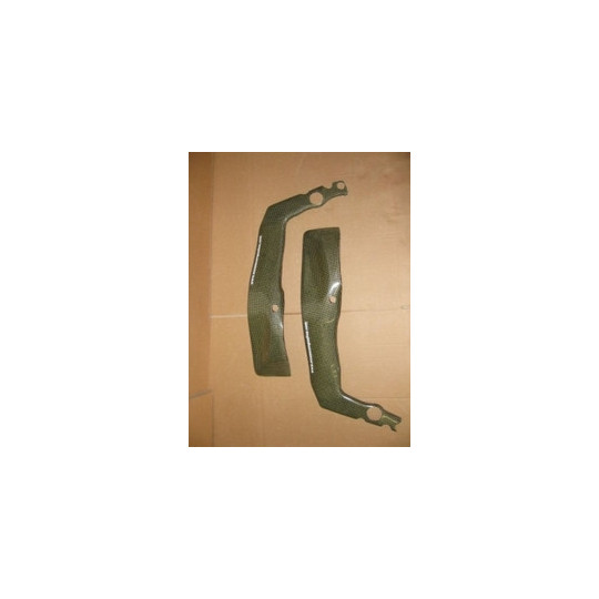 Protections cadre carbone kevlar Access Composites Kawasaki ZX6R 2009-2015