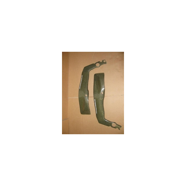 Protections cadre carbone kevlar Access Composites Kawasaki ZX6R 2009-2015
