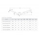 Guidon aluminium CNC - Guidon section variable ø 22 / 28,6 - hauteur 110 mm