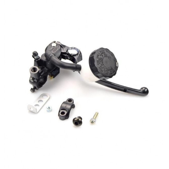 Maitre cylindre de frein Nissin PR17 Radial Noir (levier noir)