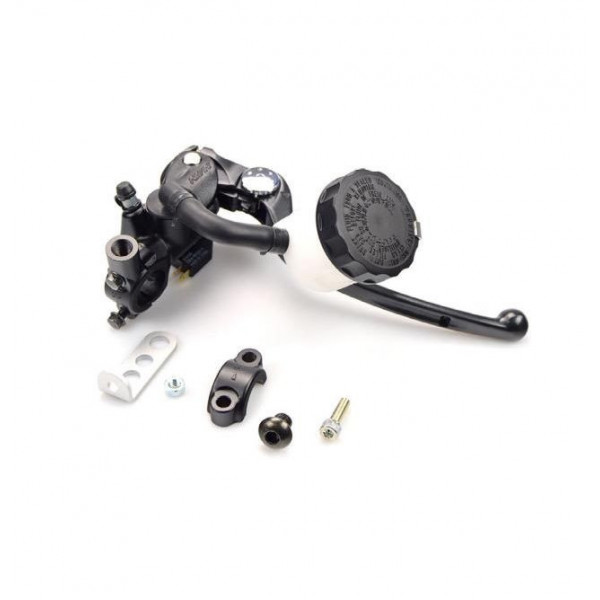 Maitre cylindre de frein Nissin PR17 Radial Noir (levier noir)