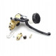 Maitre cylindre de frein Nissin PR17 Radial Or (levier noir)