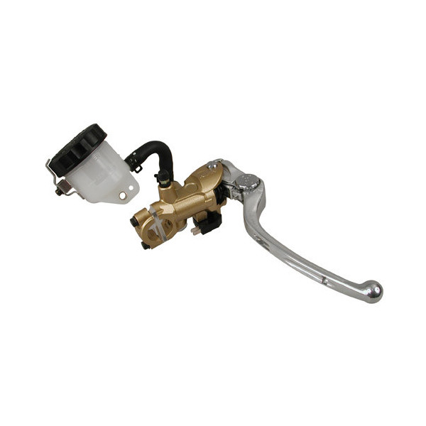 Maitre cylindre de frein Nissin PR19 Radial Or (levier alu)