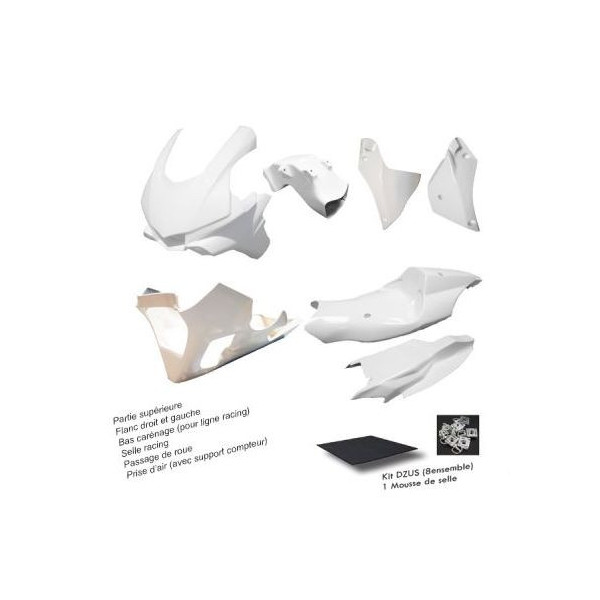 Pack carénage poly piste Sebimoto - Yamaha R1 15-19