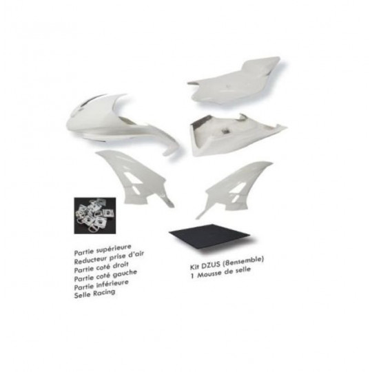Pack carénage poly piste Sebimoto - Yamaha R6 06-07