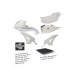 Pack carénage poly piste Sebimoto - Yamaha R6 06-07