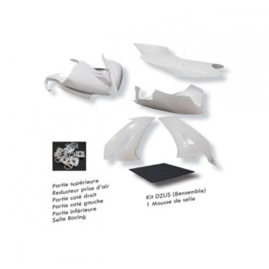 Pack carénage poly piste Sebimoto - Yamaha R6 08-16