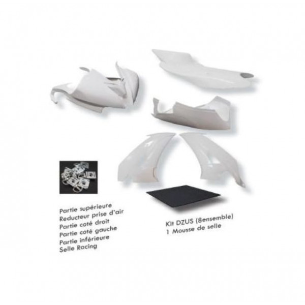 Pack carénage poly piste Sebimoto - Yamaha R6 08-16