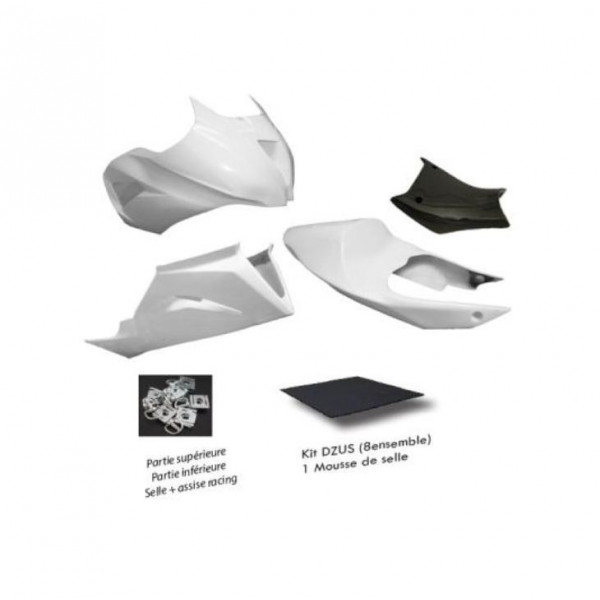 Pack carénage poly piste Sebimoto - Kawasaki ZX6R 13-18