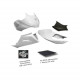 Pack carénage poly piste Sebimoto - Kawasaki ZX6R 13-18