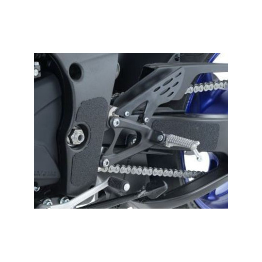 Protections autocollantes R&G de cadre et bras oscillant - Yamaha R1 09-14 en 4 pièces