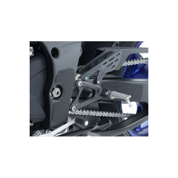 Protections autocollantes R&G de cadre et bras oscillant - Yamaha R1 09-14 en 4 pièces