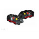 Etriers monobloc Accossato forgé - 4 pistons alu - ø pistons 34 - Entraxe 108 - Offset 22.5