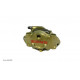 Etriers monobloc Accossato - ETRIER ARRIERE - Anodisation dure, forgé RADIAL MOTO 2 - 2 pistons titane - ø pistons 29.5 - Ent