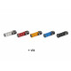 Repose pied repliable M8X20 pour commandes reculées Lightech - RFTR249