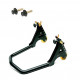 Béquille arrière racing Lightech Béquille avec rouleaux 