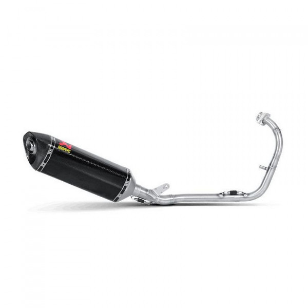 Ligne complète Racing Akrapovic Yamaha YZF 125 08-13 Ligne Complète Racing Line Carbone