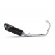 Ligne complète Racing Akrapovic Yamaha YZF 125 08-13 Ligne Complète Racing Line Carbone