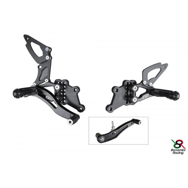 Commandes reculées Bonamici Suzuki GSXR 600-750 06-10