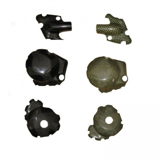 Kit moteur en carbone - 3 protections carbone et kevlar Access Composites SV 1000 