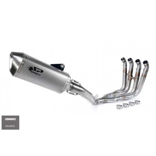 Ligne complète Racing Spark BMW S1000 RR - S1000 RR 15-18 Collecteur Inox - Silencieux Force Titane