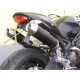 Silencieux homologué SPARK Ducati MONSTER 696 08-14 - 796 10-14 - 1100/S 09-10 modèle Rond Position Haute finition Titane