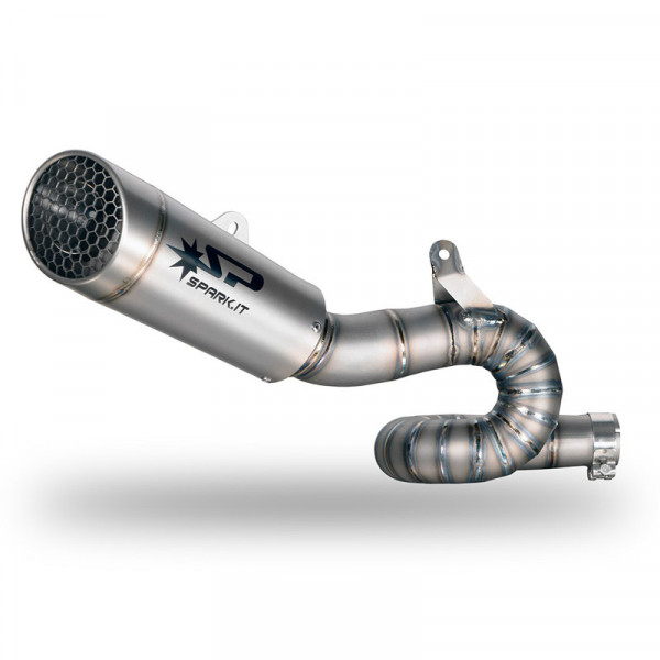Demi ligne titane SPARK Triumph Street Triple 765 S-R-RS 17-22 Silencieux Titane racing Grid-O