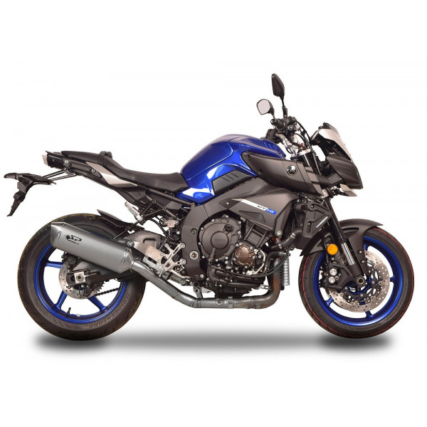 Echappement au détail SPARK Yamaha MT10 16-18 Demi-ligne : Modèle Force raccord titane décatalysé silencieux