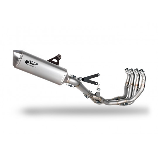 Ligne complète Racing Spark Yamaha  R6 17-21 EVO2 collecteur Titane - silencieux Force Titane