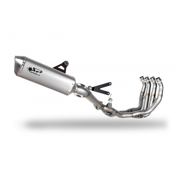 Ligne complète Racing Spark Yamaha  R6 17-21 EVO2 collecteur Titane - silencieux Force Titane