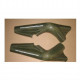 Protection courtes cadre carbone-kevlar Access Composites Triumph Daytona 675 et R 2006-2012