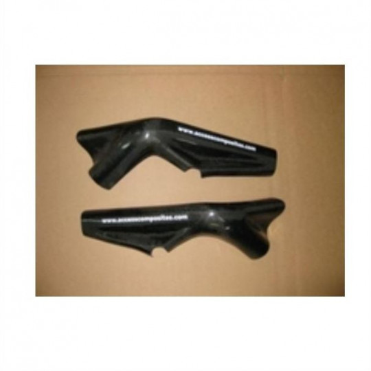 Protection courtes cadre carbone Access Composites Triumph Daytona 675 et R 2006-2012 