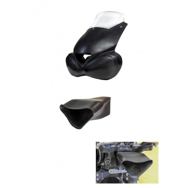 Tête de fourche endurance avec bulle S2 Concept Triumph Street Triple 765 R-S-RS 20-23