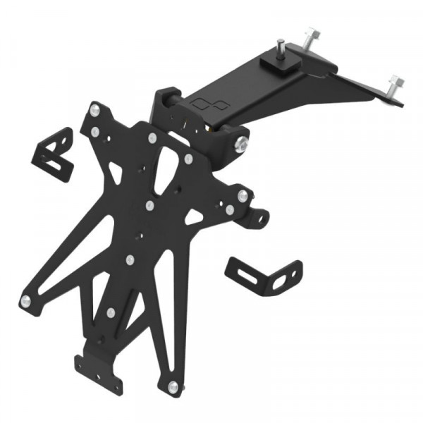 Support de plaque réglable Lightech Aprilia RSV4 09-20 / Tuono V4 11-20 (sans éclairage de plaque)