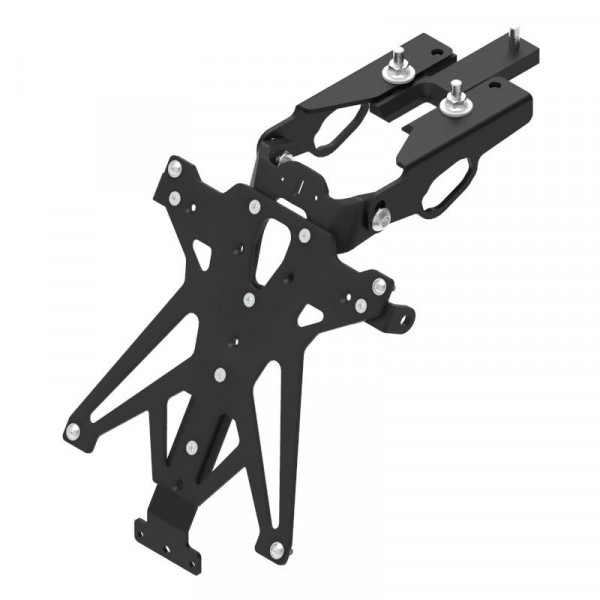 Support de plaque réglable Lightech Kawasaki - Kawasaki ER - 6N 12-16 (sans éclairage de plaque)