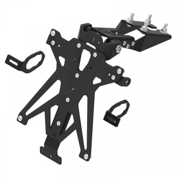 Support de plaque réglable Lightech Kawasaki - Kawasaki ZX6R (636cc) 19-20 (sans éclairage de plaque)