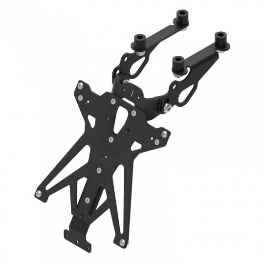 Support de plaque réglable Lightech Yamaha FZ1 06-15 / FZ8 10-15 (sans éclairage de plaque)