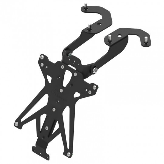 Support de plaque réglable Lightech Yamaha Yamaha T  MAX 500 08-11 (sans éclairage de plaque)