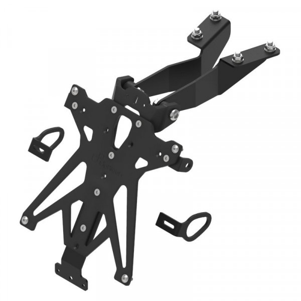 Support de plaque réglable Lightech Yamaha Yamaha MT-09 13-16 (sans éclairage de plaque)