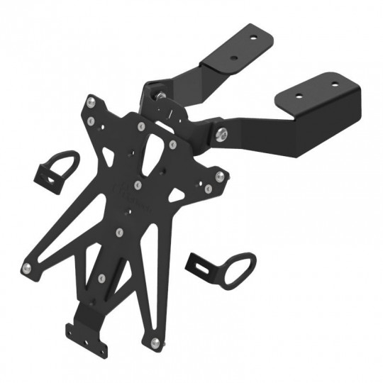 Support de plaque réglable Lightech Yamaha Yamaha T - MAX 530 - 560 17-20 (sans éclairage de plaque)