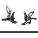 Commandes reculées Bonamici Triumph Speed Triple 1050 et R 11-18